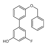 3-fluoro-5-(3-phenylmethoxyphenyl)phenol Structure