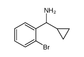 (2-BROMOPHENYL)(CYCLOPROPYL)METHANAMINE picture