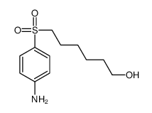 6-(4-aminophenyl)sulfonylhexan-1-ol Structure