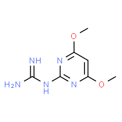 Guanidine, (4,6-dimethoxy-2-pyrimidinyl)- (9CI)结构式