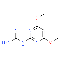 Guanidine, (4,6-dimethoxy-2-pyrimidinyl)- (9CI) Structure