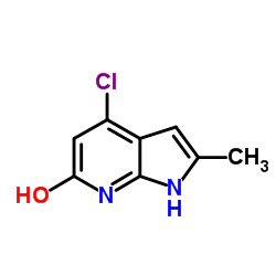 4-Chloro-2-methyl-1,7-dihydro-6H-pyrrolo[2,3-b]pyridin-6-one图片