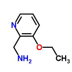 1-(3-Ethoxy-2-pyridinyl)methanamine结构式