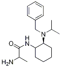 (S)-2-AMino-N-[2-(benzyl-isopropyl-aMino)-cyclohexyl]-propionaMide结构式