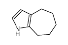 1,4,5,6,7,8-hexahydrocyclohepta[b]pyrrole结构式