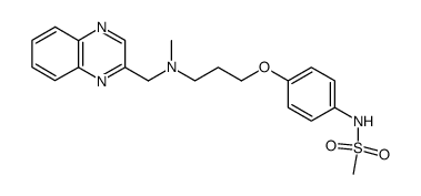 N-<4-<3-propoxy>phenyl>methanesulfonamide Structure