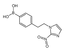 [4-[2-(2-nitroimidazol-1-yl)ethyl]phenyl]boronic acid Structure