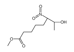methyl (6S,7R)-7-hydroxy-6-nitrooctanoate Structure