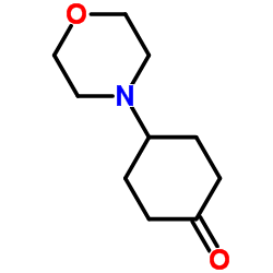 4-吗啉-4-基环己酮结构式