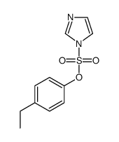 4-ethylphenyl 1H-imidazole-1-sulfonate Structure
