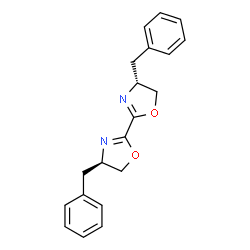 2,2'-Bis[(4R)-4-Benzyl-2-Oxazoline] structure