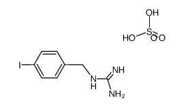 4-iodobenzylguanidine结构式