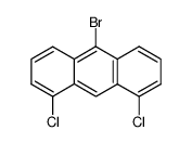 10-bromo-1,8-dichloroanthracene Structure