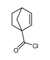 Bicyclo[2.2.1]hept-2-ene-1-carbonyl chloride (9CI) structure