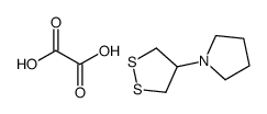 1-(dithiolan-4-yl)pyrrolidine,oxalic acid Structure