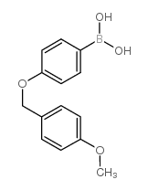 (4-((4-Methoxybenzyl)oxy)phenyl)boronic acid Structure