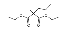 2-Propyl-2-fluor-malonsaeure-diethylester结构式