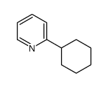 2-cyclohexylpyridine Structure