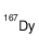 dysprosium-166 Structure