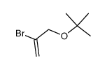 2-bromo-3-tert-butoxy-propene Structure