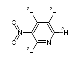 3-nitropyridine-d4 Structure