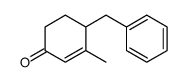 4-benzyl-3-methylcyclohex-2-en-1-one Structure