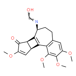 N-[(7S)-5,6,7,7bβ,8,10aβ-Hexahydro-1,2,3,9-tetramethoxy-8-oxobenzo[a]cyclopenta[3,4]cyclobuta[1,2-c]cyclohepten-7-yl]formamide picture