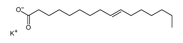 potassium (Z)-hexadec-9-enoate structure