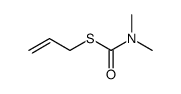 dimethyl-thiocarbamic acid S-allyl ester Structure