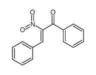 2-nitro-1,3-diphenylprop-2-en-1-one结构式
