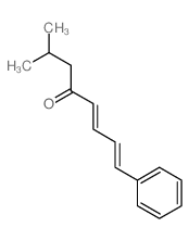 5,7-Octadien-4-one,2-methyl-8-phenyl-结构式