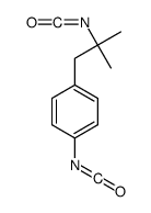 Benzene, 1-isocyanato-4-(2-isocyanato-2-methylpropyl)- (9CI)结构式