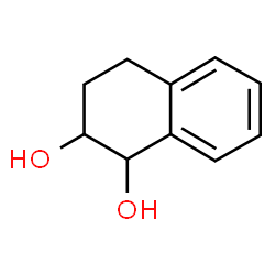 rel-1,2,3,4-Tetrahydronaphthalene-1α*,2α*-diol结构式