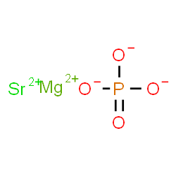 phosphoric acid, magnesium strontium salt Structure