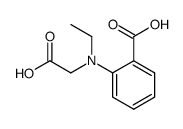 1-(carboxymethyl)-N-ethylanthranilic acid结构式