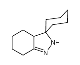 Spiro[cyclohexane-1,3'-[3H]indazole],2',3'a,4',5',6',7'-hexahydro- Structure