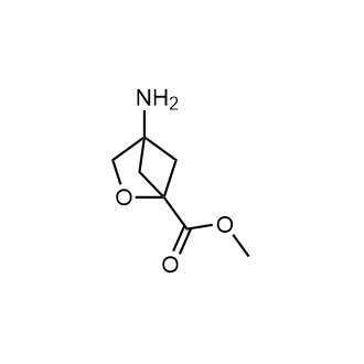 4-氨基-2-氧杂双环[2.1.1]己烷-1-羧酸甲酯结构式