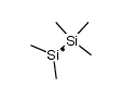 pentamethyldisilyl radical Structure