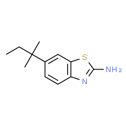 2-Benzothiazolamine,6-(1,1-dimethylpropyl)-(9CI)结构式