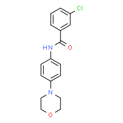 3-CHLORO-N-(4-MORPHOLINOPHENYL)BENZENECARBOXAMIDE picture