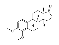 3,4-Dimethoxyestra-1,3,5(10)-trien-17-one结构式