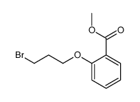 methyl 2-(3-bromopropoxy)benzoate结构式