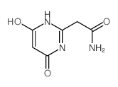 2-(4,6-二羟基嘧啶-2-基)乙酰胺结构式