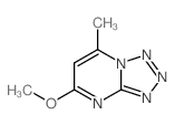 Tetrazolo[1,5-a]pyrimidine,5-methoxy-7-methyl- structure