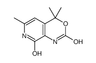 2H-Pyrido[3,4-d][1,3]oxazine-2,8(4H)-dione,1,7-dihydro-4,4,6-trimethyl-(9CI)结构式