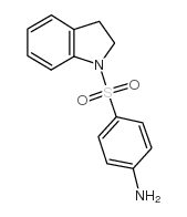 4-(2,3-二氢吲哚-1-磺酰基)-苯胺结构式