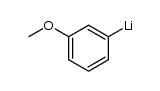 3-anisyllithium Structure