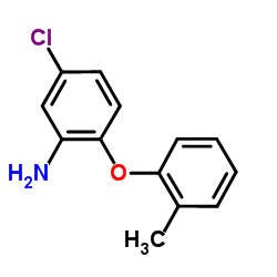 5-Chloro-2-(2-methylphenoxy)aniline Structure