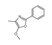 2-phenyl-4-methyl-5-methoxyoxazole Structure