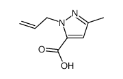1H-Pyrazole-5-carboxylicacid,3-methyl-1-(2-propenyl)-(9CI)结构式
